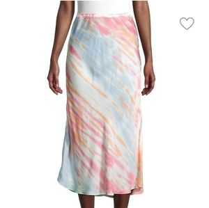 Young fabulous and broke satin skirt,new,m